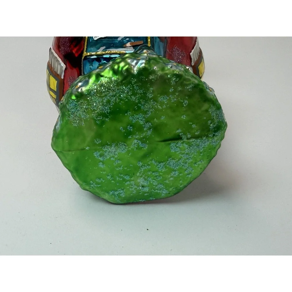 Christopher Radko Core of‎ Knowledge Ornament Apple School Christmas Blown Glass